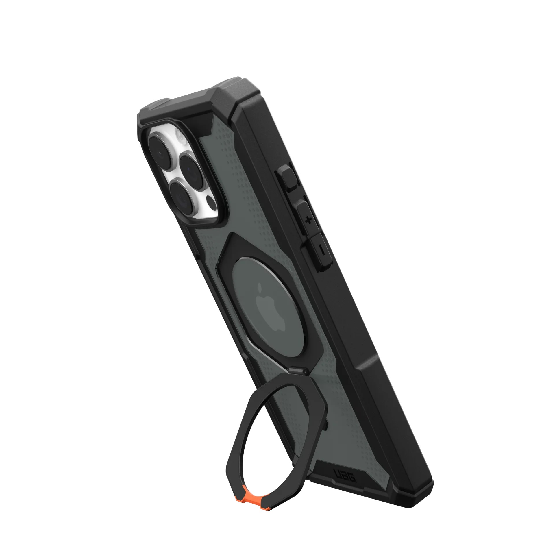 Чохол UAG для Apple iPhone 16 Pro Max Plasma XTE MagSafe, Black/Orange (114475114097)фото4