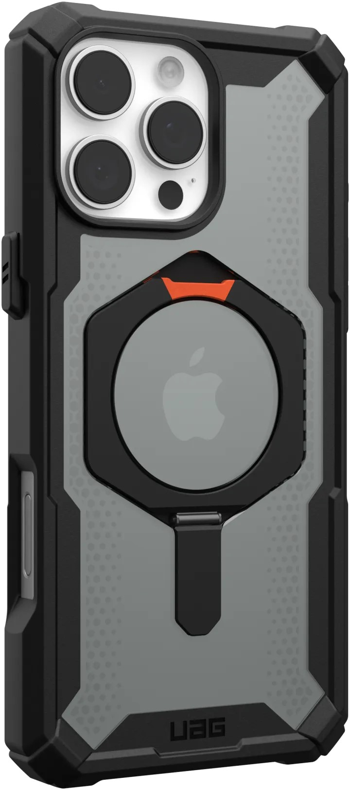 Чехол UAG для Apple iPhone 16 Pro Max Plasma XTE MagSafe, Black/Orange (114475114097) фото 2