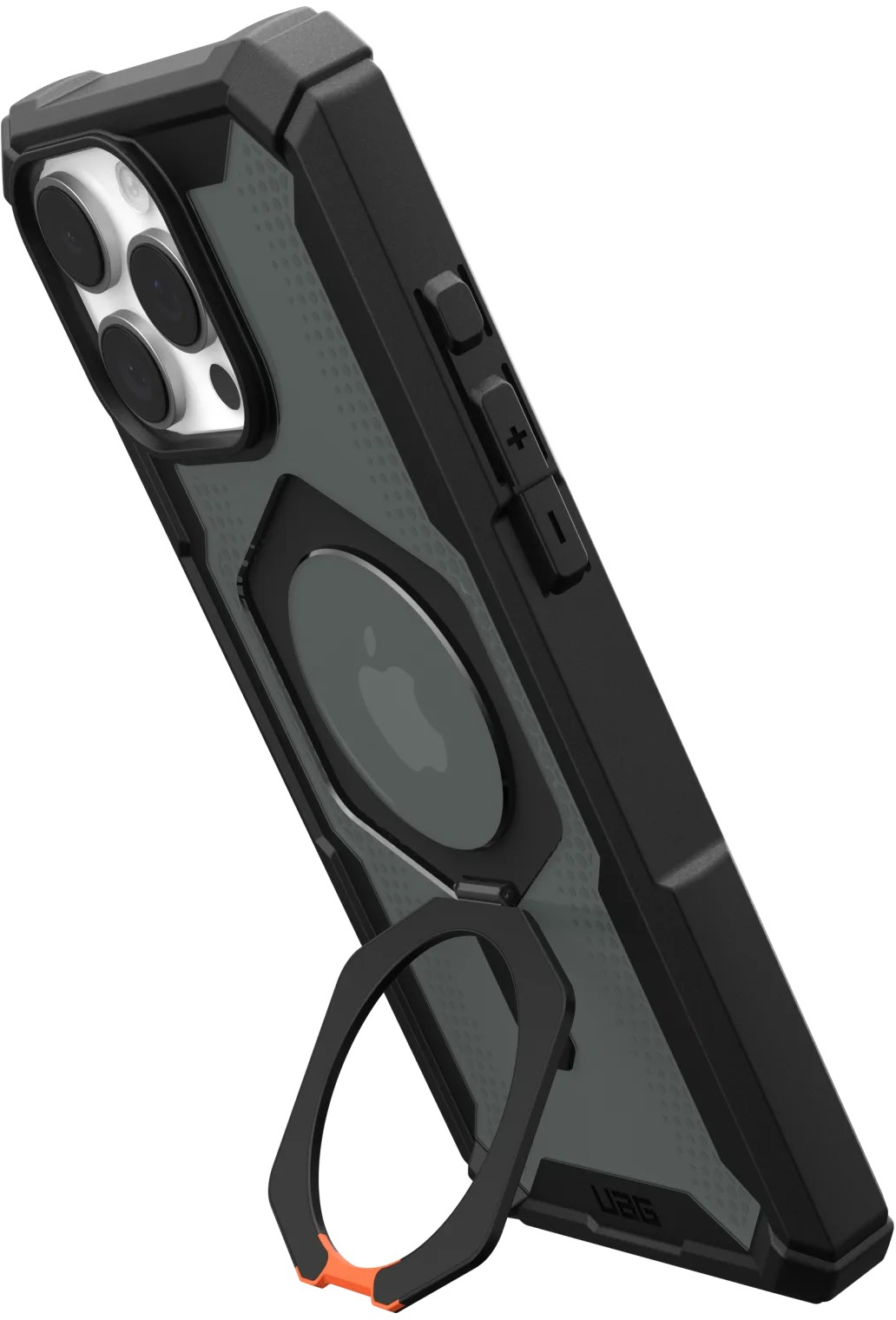 Чехол UAG для Apple iPhone 16 Pro Max Plasma XTE MagSafe, Black/Orange (114475114097) фото 4