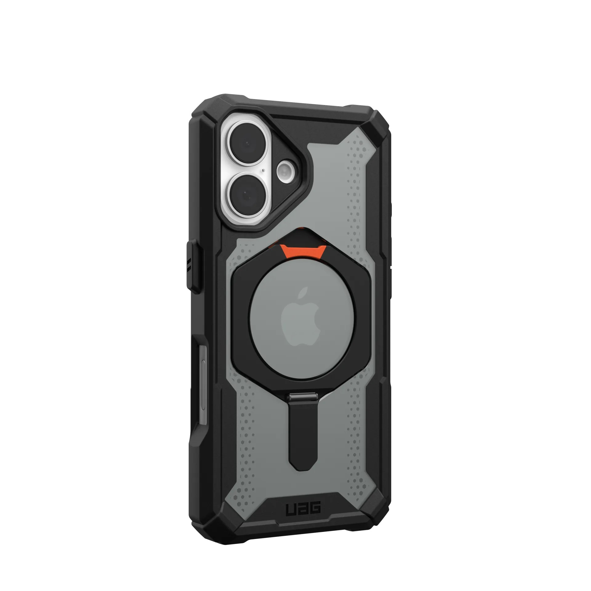 Чохол UAG для Apple iPhone 16 Plasma XTE MagSafe, Black/Orange (114476114097)фото2