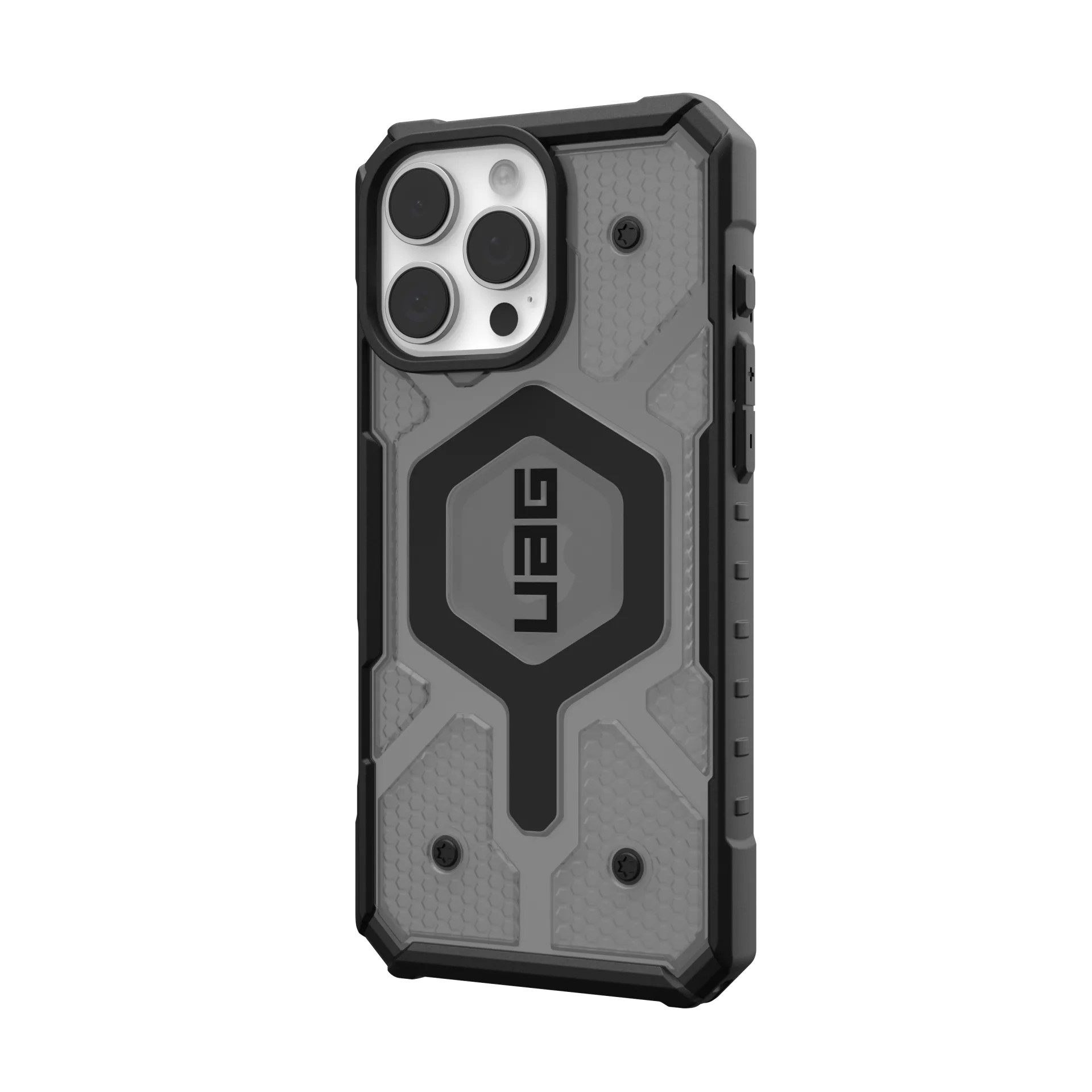 Чехол UAG для Apple iPhone 16 Pro Max Pathfinder Clear Magsafe, Ash (114465113131) фото 3