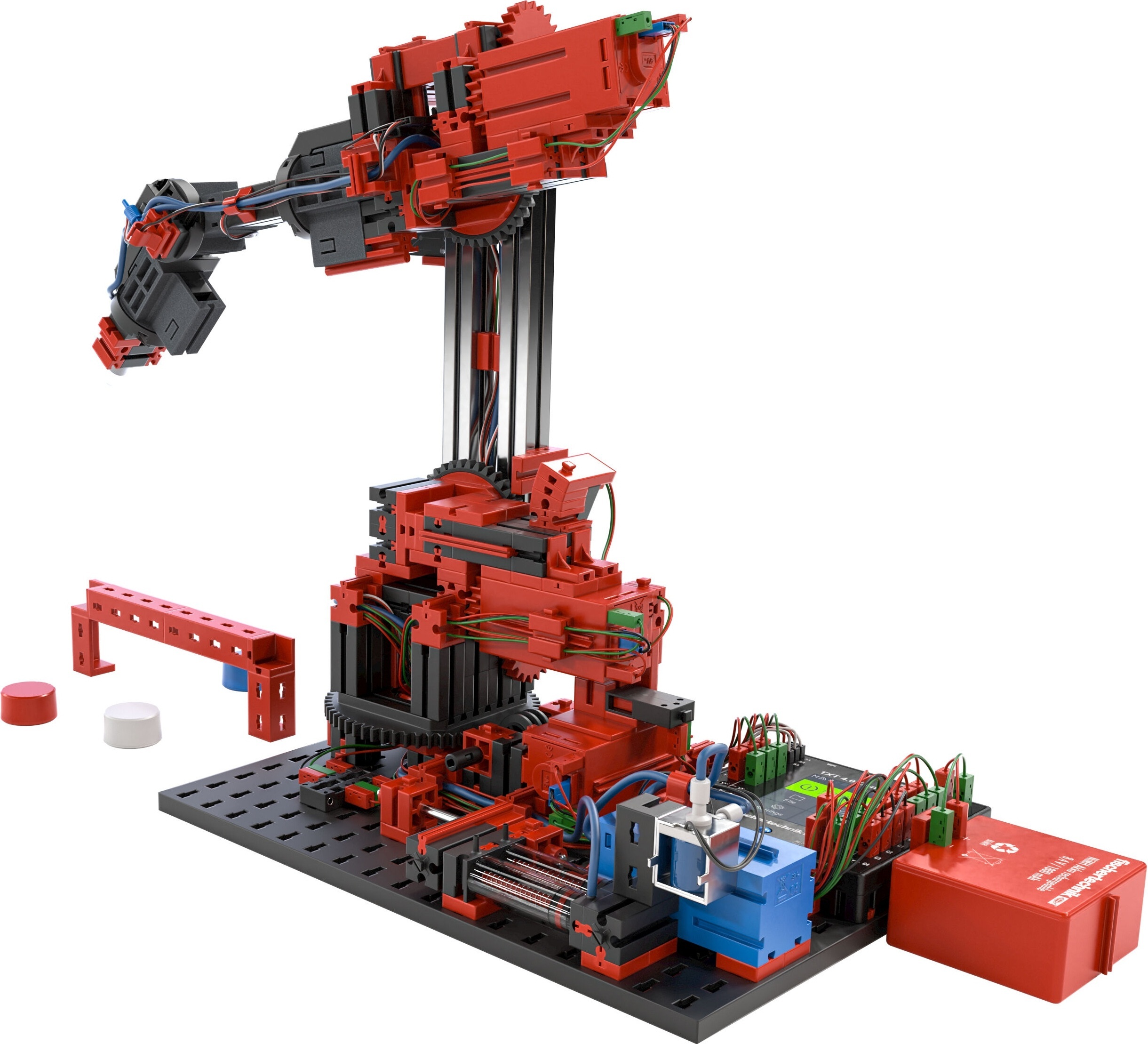 Набір-розширення fisсhertechnik STEM ROBOTICS Промислові роботи (FT-564064)фото