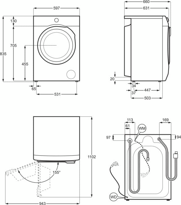 Стирально-сушильная машина Electrolux EW7W4602U фото 2