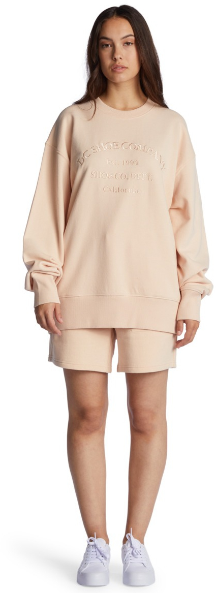 Кофта DC ( ADJFT03038 ) WEEKEND J OTLR 2023 TEM0 Cream Tan - Solid M бежевийфото