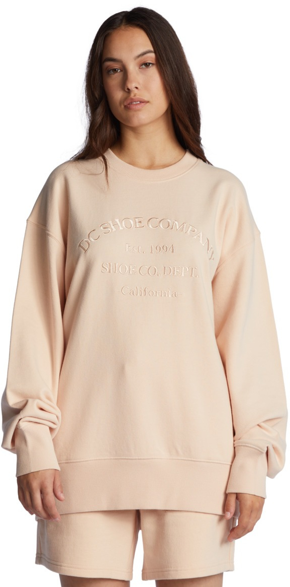 Кофта DC ( ADJFT03038 ) WEEKEND J OTLR 2023 TEM0 Cream Tan - Solid M бежевийфото