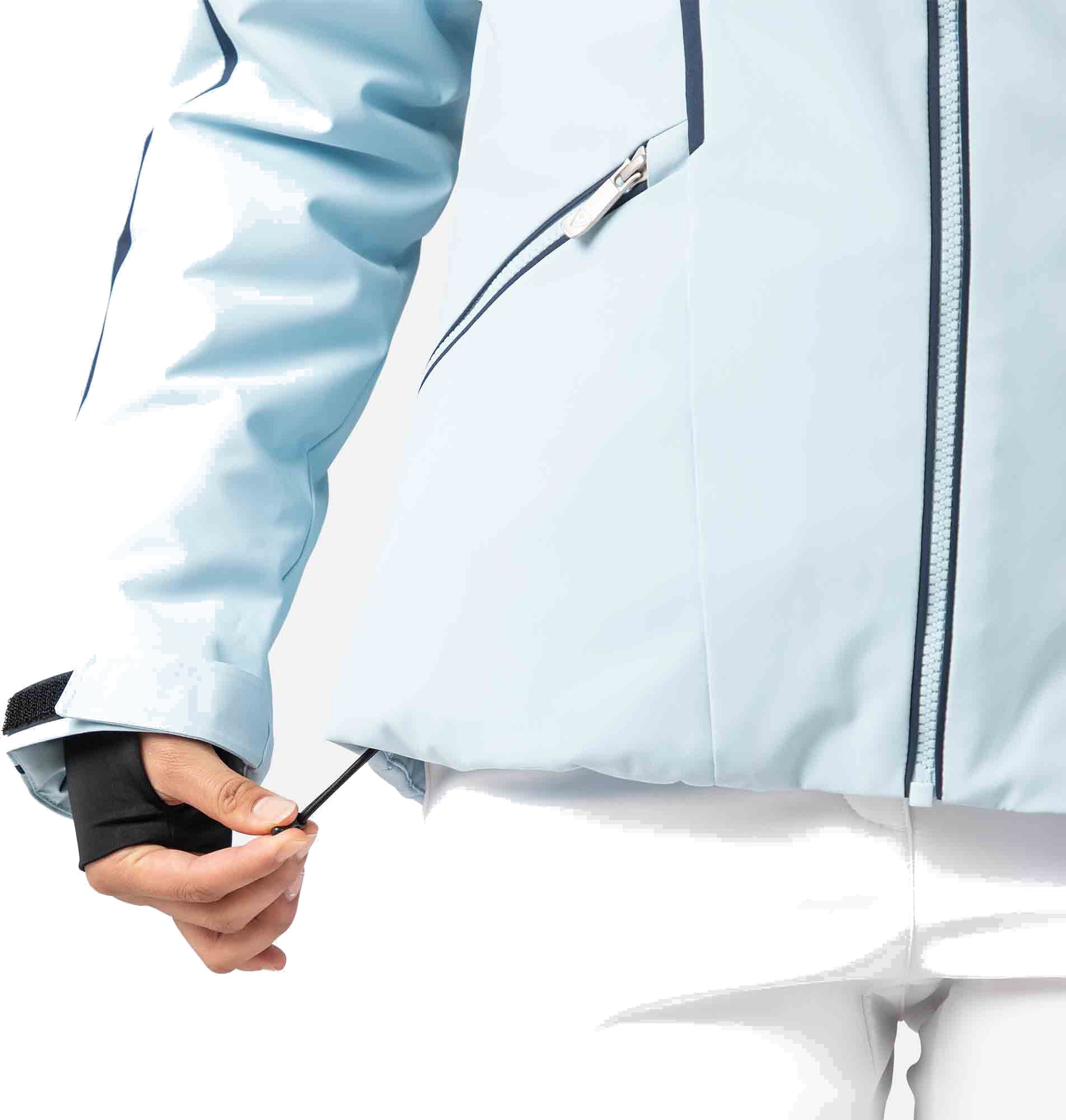 Гірськолижна куртка ROSSIGNOL ( RLMWJ06 ) FLAT JKT 2024 Glacier L блакитнийфото11