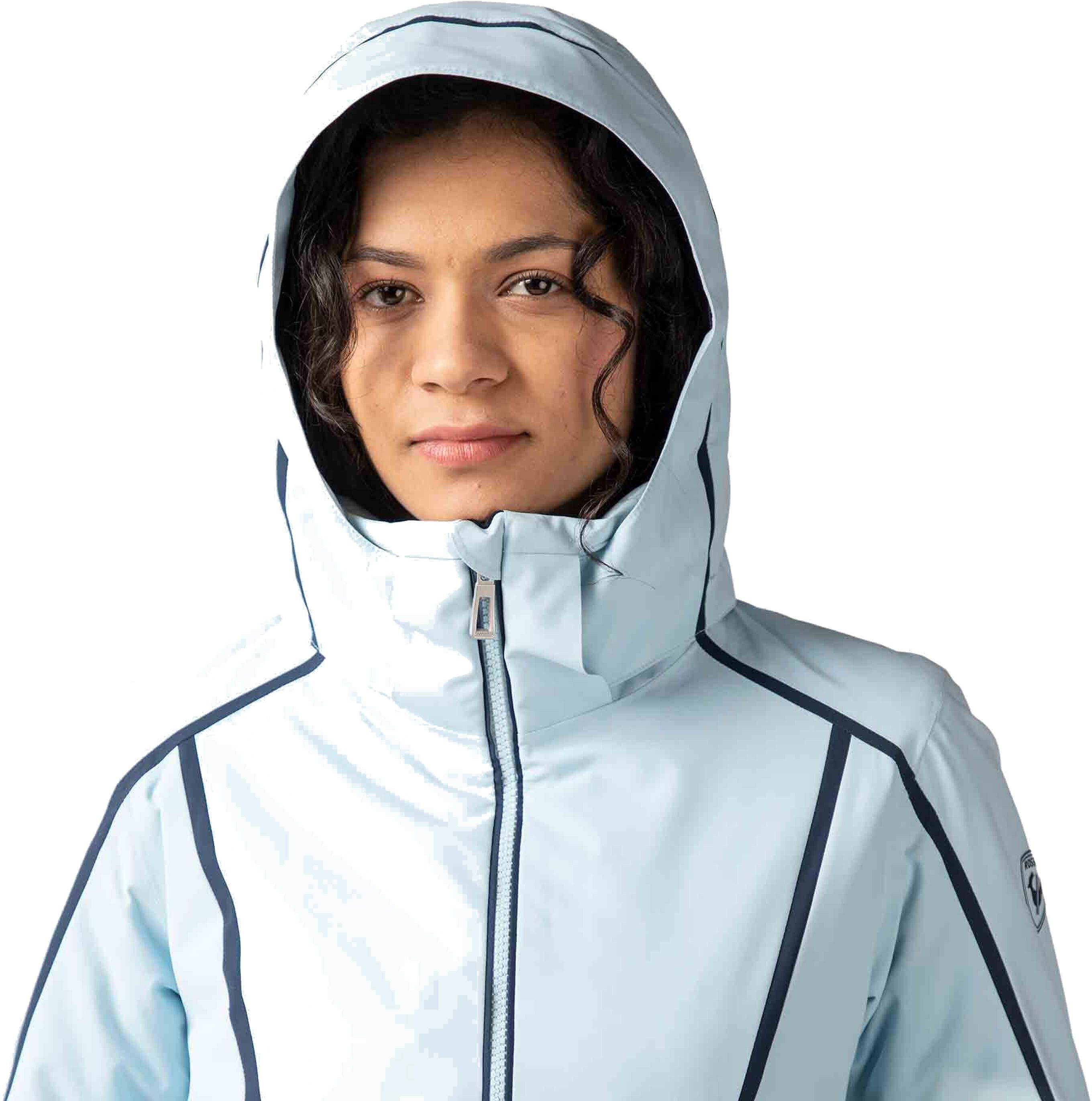 Гірськолижна куртка ROSSIGNOL ( RLMWJ06 ) FLAT JKT 2024 Glacier L блакитнийфото4