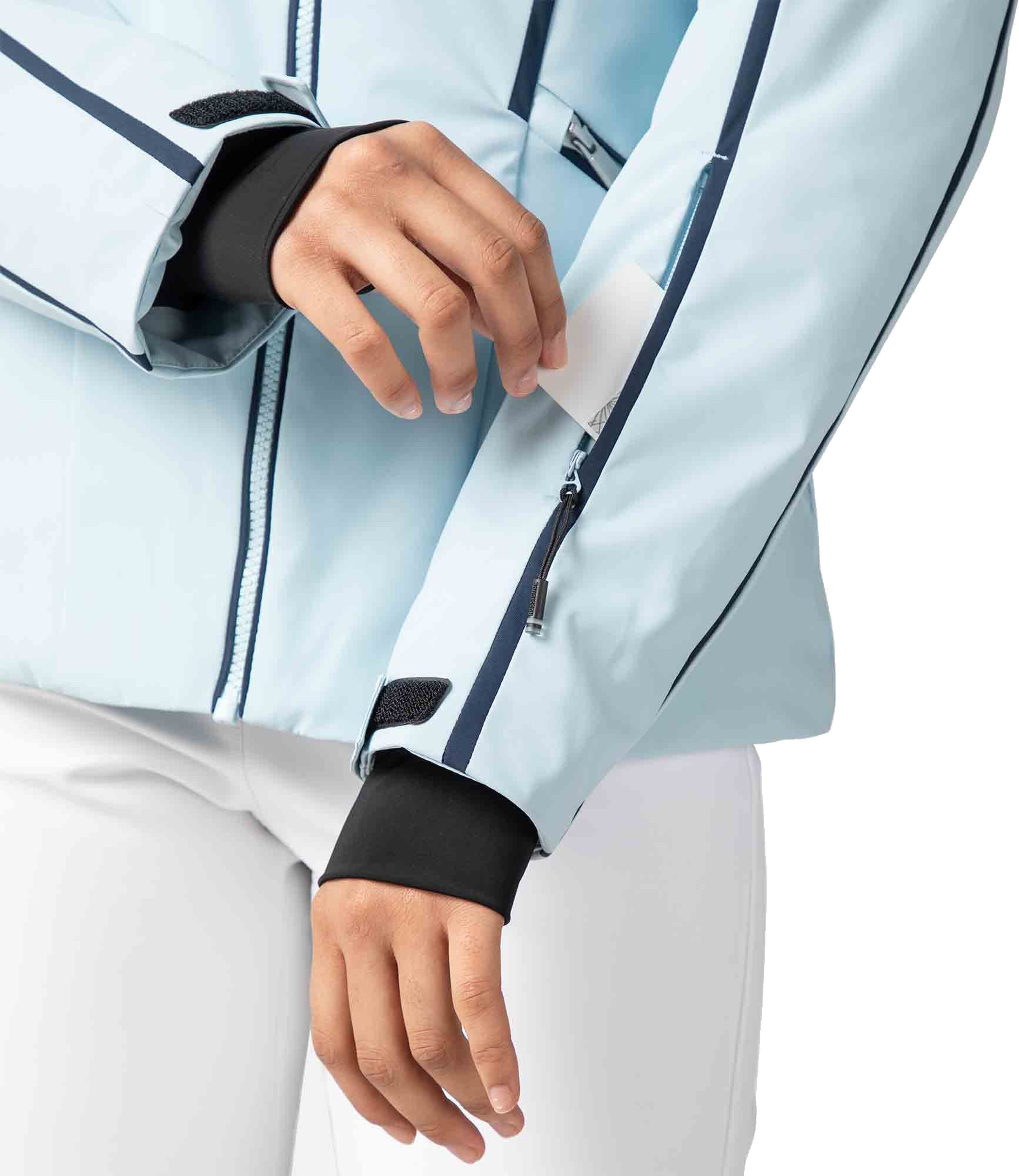 Гірськолижна куртка ROSSIGNOL ( RLMWJ06 ) FLAT JKT 2024 Glacier L блакитнийфото13