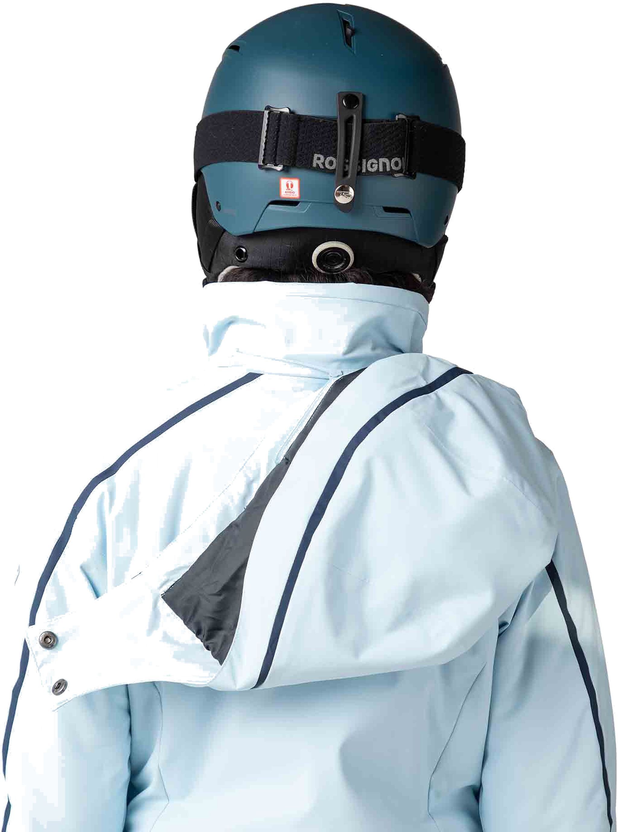 Гірськолижна куртка ROSSIGNOL ( RLMWJ06 ) FLAT JKT 2024 Glacier L блакитнийфото6