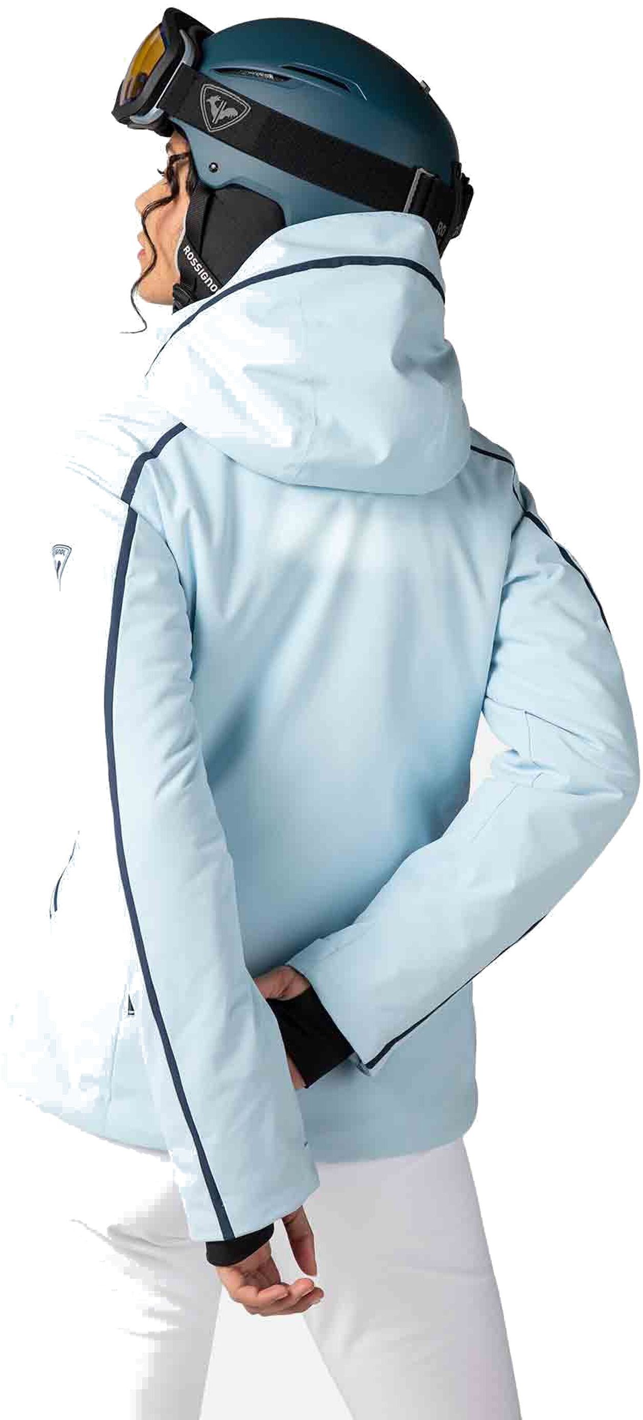 Гірськолижна куртка ROSSIGNOL ( RLMWJ06 ) FLAT JKT 2024 Glacier L блакитнийфото2