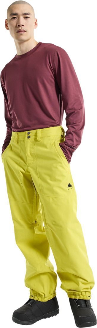 Сноубордичные штаны Burton ( 233661 ) M MELTER PLUS PT 2024 SULFUR S желтый фото 