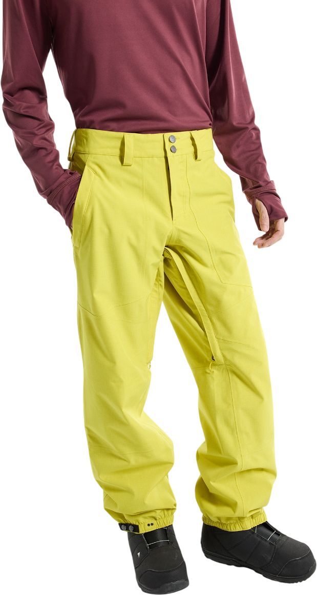 Сноубордичные штаны Burton ( 233661 ) M MELTER PLUS PT 2024 SULFUR S желтый фото 