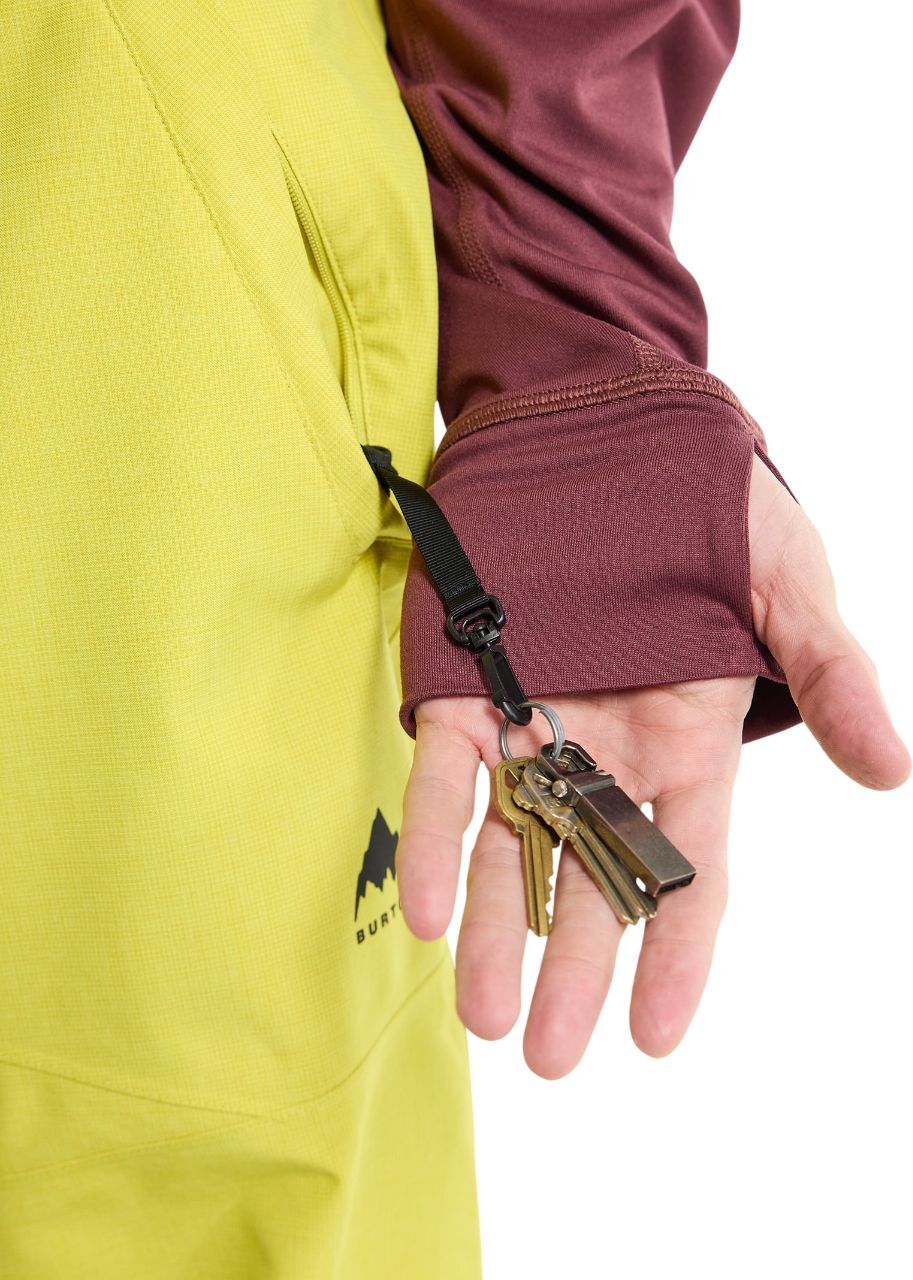 Сноубордичные штаны Burton ( 233661 ) M MELTER PLUS PT 2024 SULFUR S желтый фото 