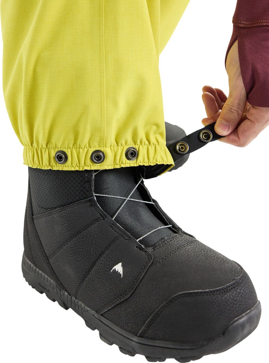 Сноубордичные штаны Burton ( 233661 ) M MELTER PLUS PT 2024 SULFUR S желтый фото 