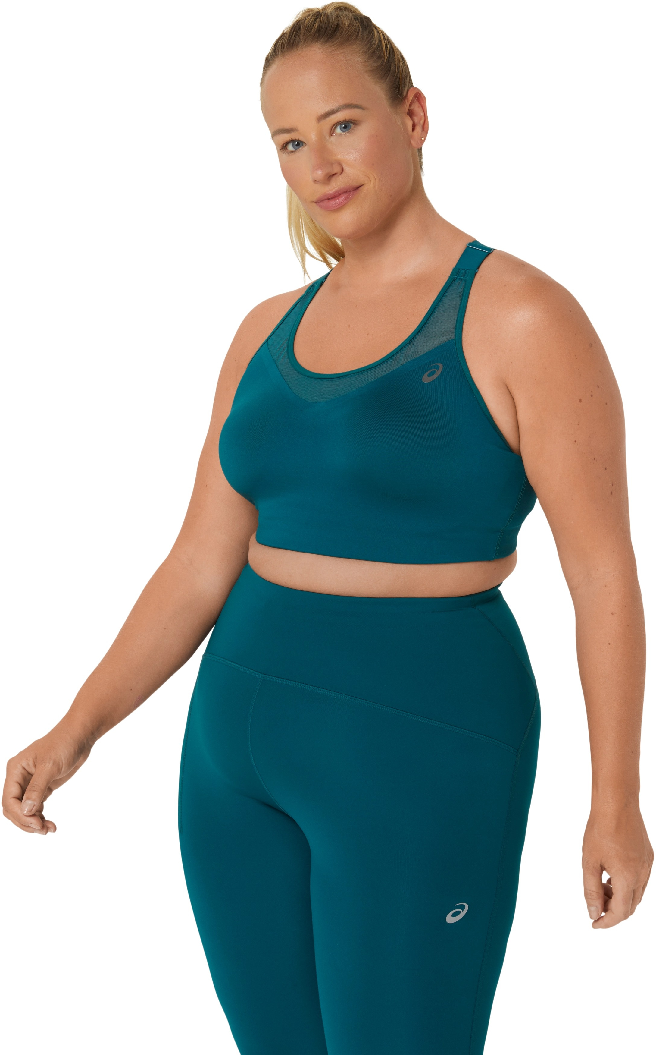 Топ Asics ( 2012B911 ) ACCELERATE BRA 2024 RICH TEAL XL синійфото3