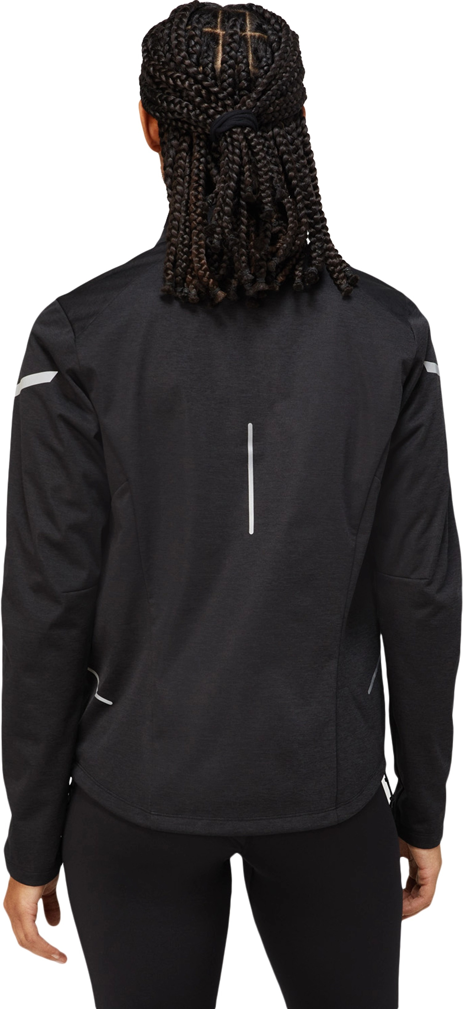 Куртка для бігу Asics ( 2012C028 ) LITE-SHOW WINTER JACKET 2022 001 PERFORMANCE BLACK/BRILLIANT WHITE XS чорнийфото2