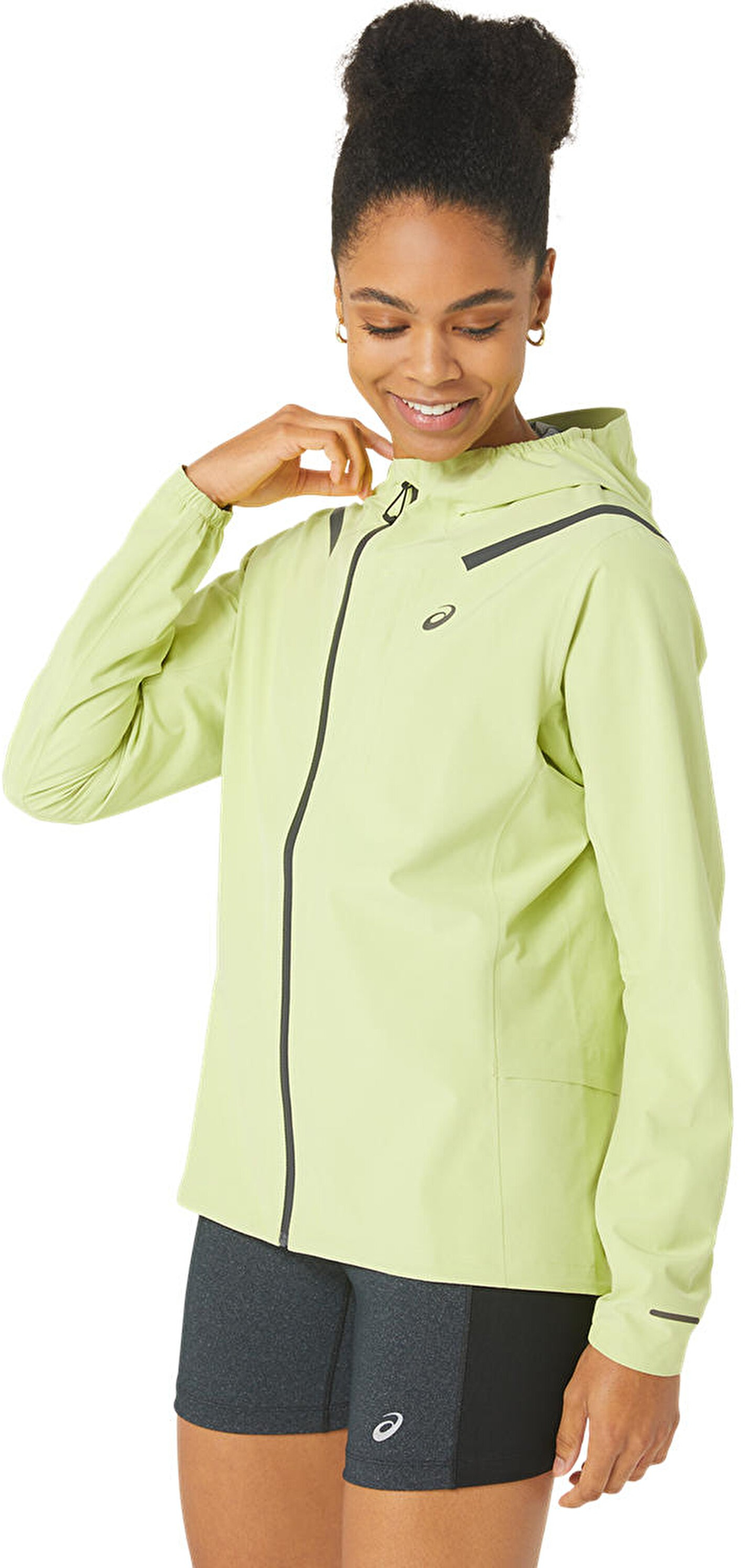 Куртка для бігу Asics (2012C219) ACCELERATE WATERPROOF 2.0 JACKET 2024 GLOW YELLOW L жовтафото3