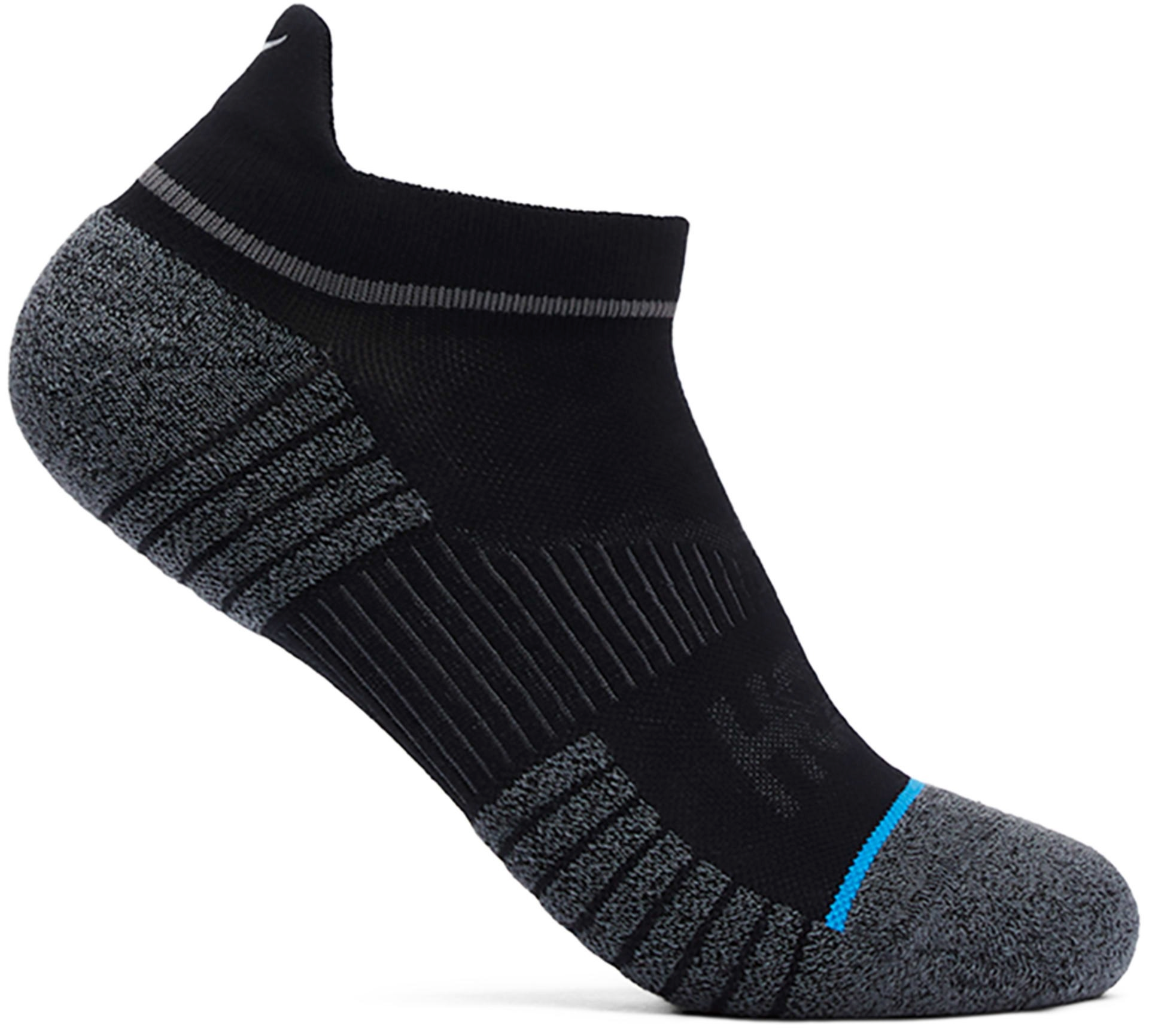 Шкарпетки HOKA ( 1122930 ) NO-SHOW RUN SOCK 3-PACK 2024 White/Black/Grey 38-42 мультиколорфото3