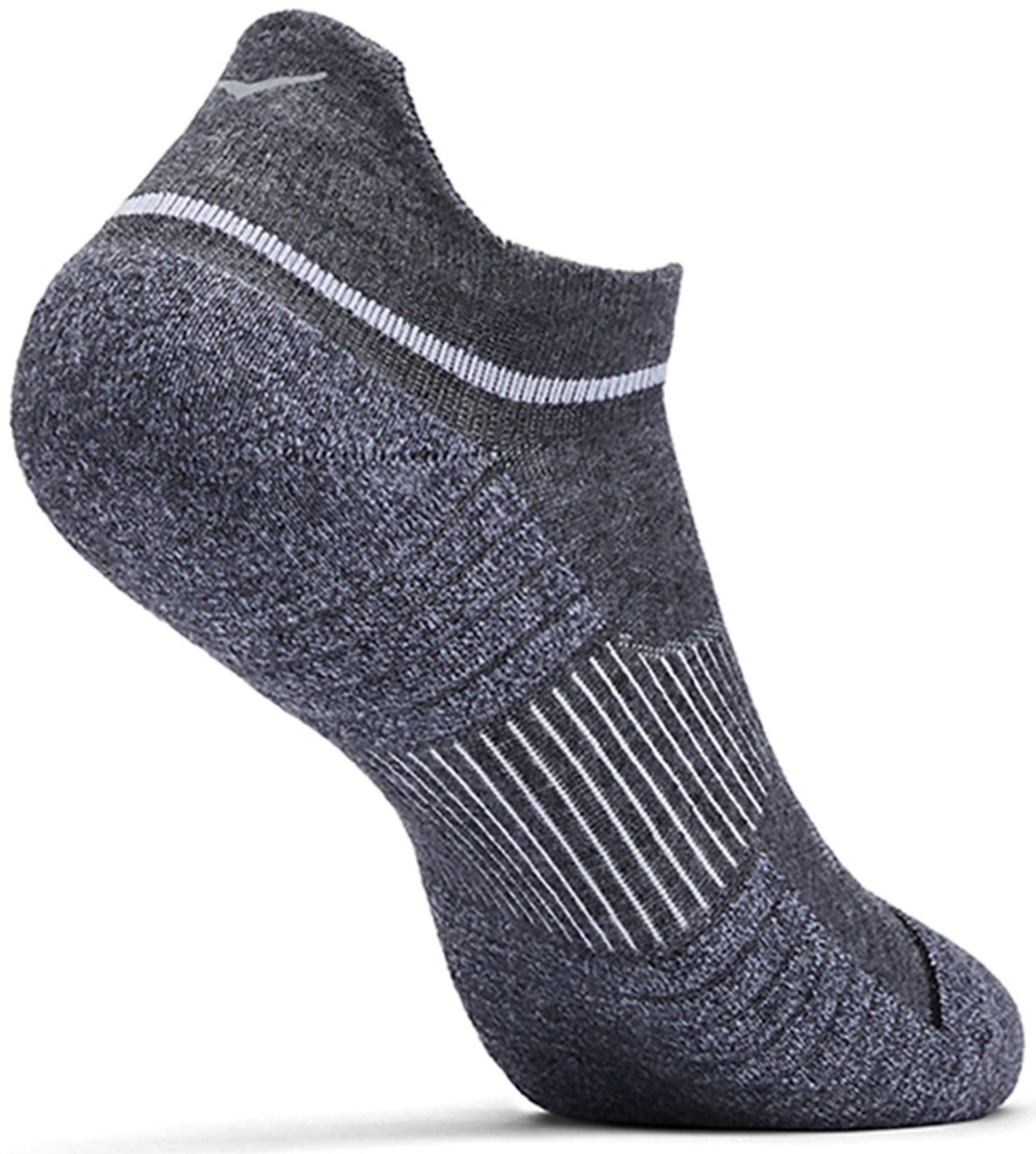 Носки HOKA ( 1122930 ) NO-SHOW RUN SOCK 3-PACK 2024 White / Black / Grey 38-42 мультиколор фото 4