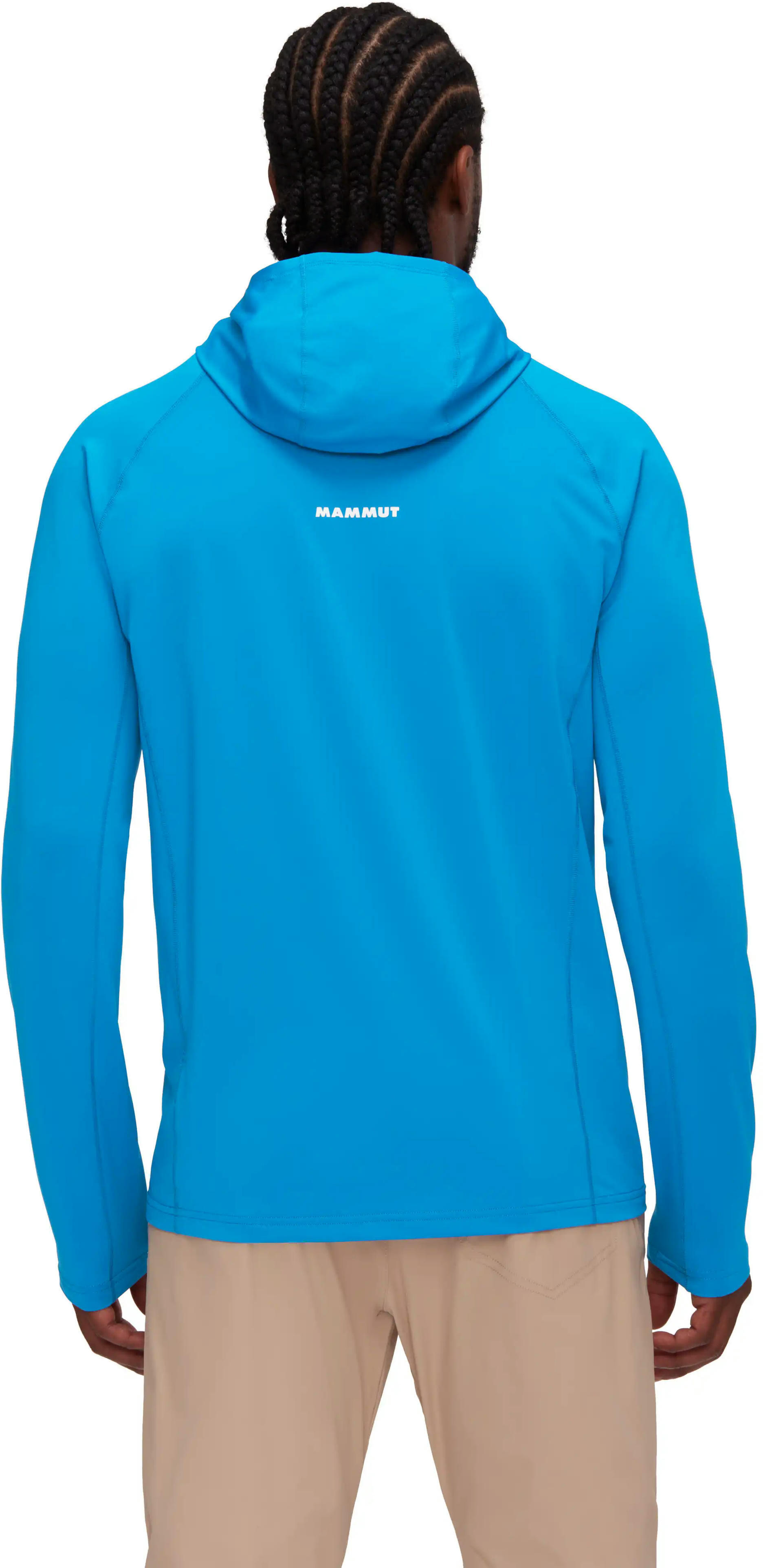 Лонгслив Mammut ( 1016-01420 ) Selun FL Sun Hoody Men 2024 glacier blue L голубой фото 4