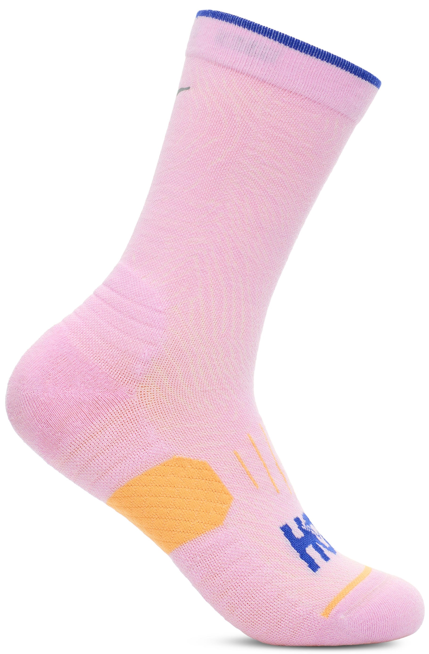 Шкарпетки HOKA ( 1122931 ) CREW RUN SOCK 3-PACK 2024 Pink Twilight/Sherbet/Dazzling Blue 38-42 мультиколорфото3