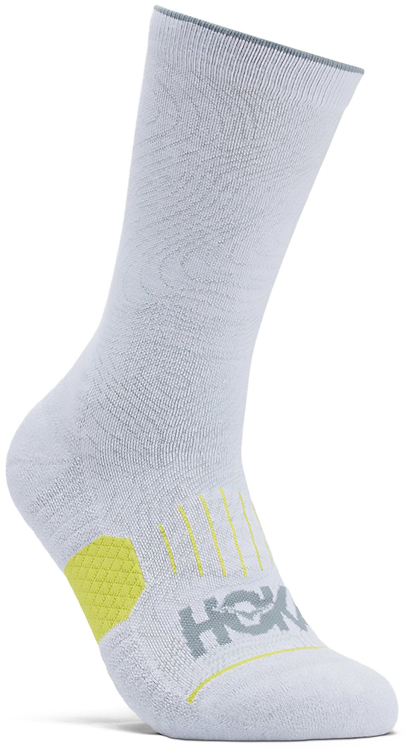 Носки HOKA ( 1122931 ) CREW RUN SOCK 3-PACK 2024 White / Black / Grey 42-46 мультиколор фото 3