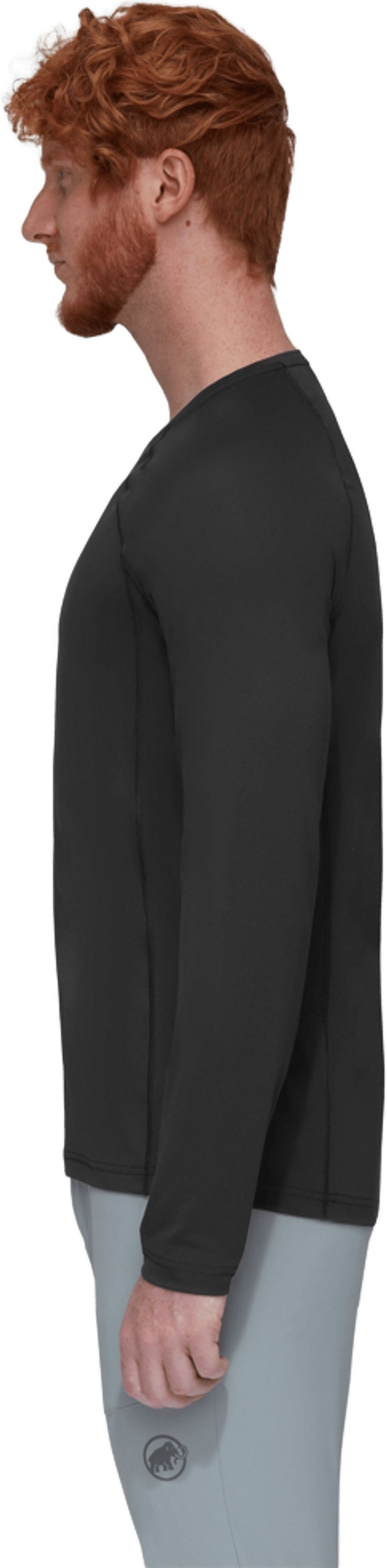 Лонгслів для міста Mammut ( 1016-01440 ) Selun FL Longsleeve Men Logo 2023 black S чорнийфото