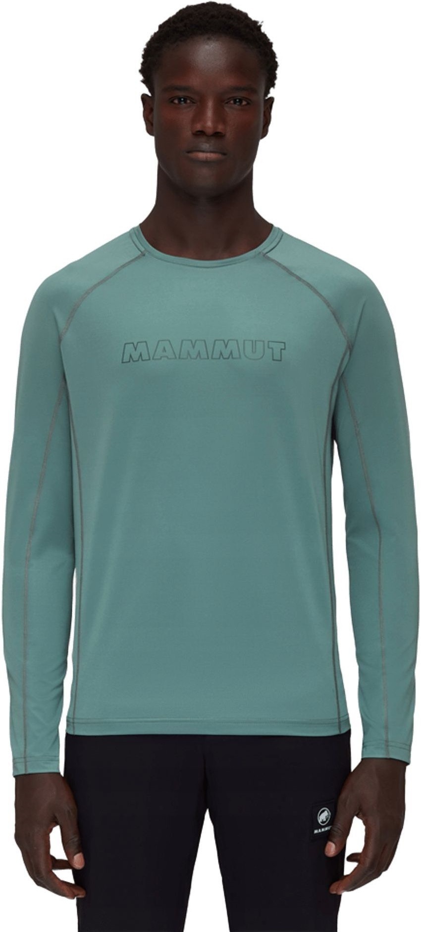 Лонгслів для міста Mammut ( 1016-01440 ) Selun FL Longsleeve Men Logo 2023 dark jade 2XL зеленийфото