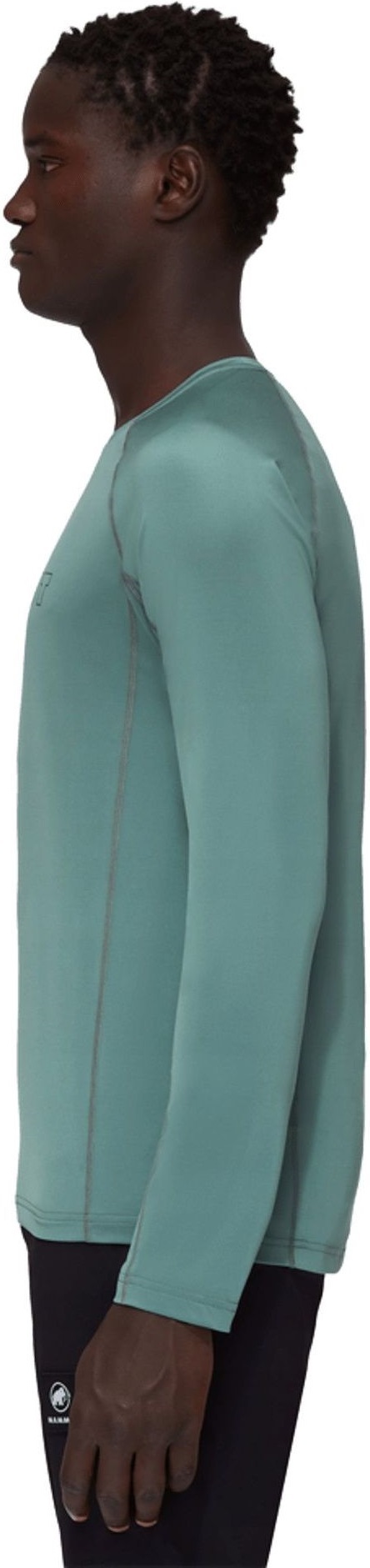 Лонгслів для міста Mammut ( 1016-01440 ) Selun FL Longsleeve Men Logo 2023 dark jade 2XL зеленийфото