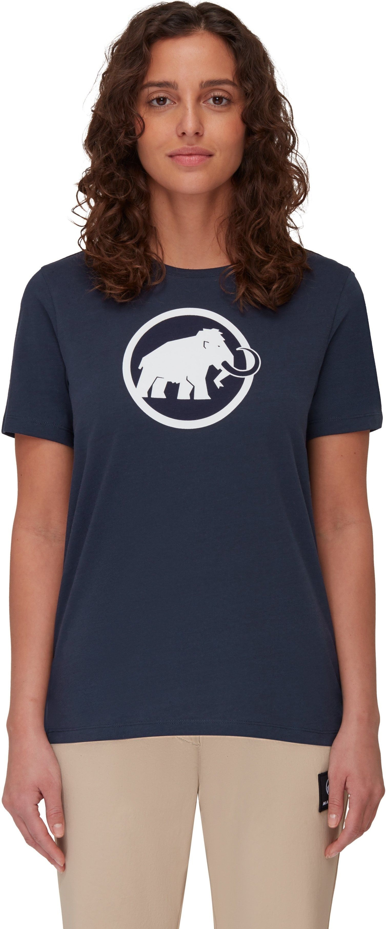 Футболка для города Mammut ( 1017-04071 ) Mammut Core T-Shirt Women Classic 2024 marine M синий фото 2