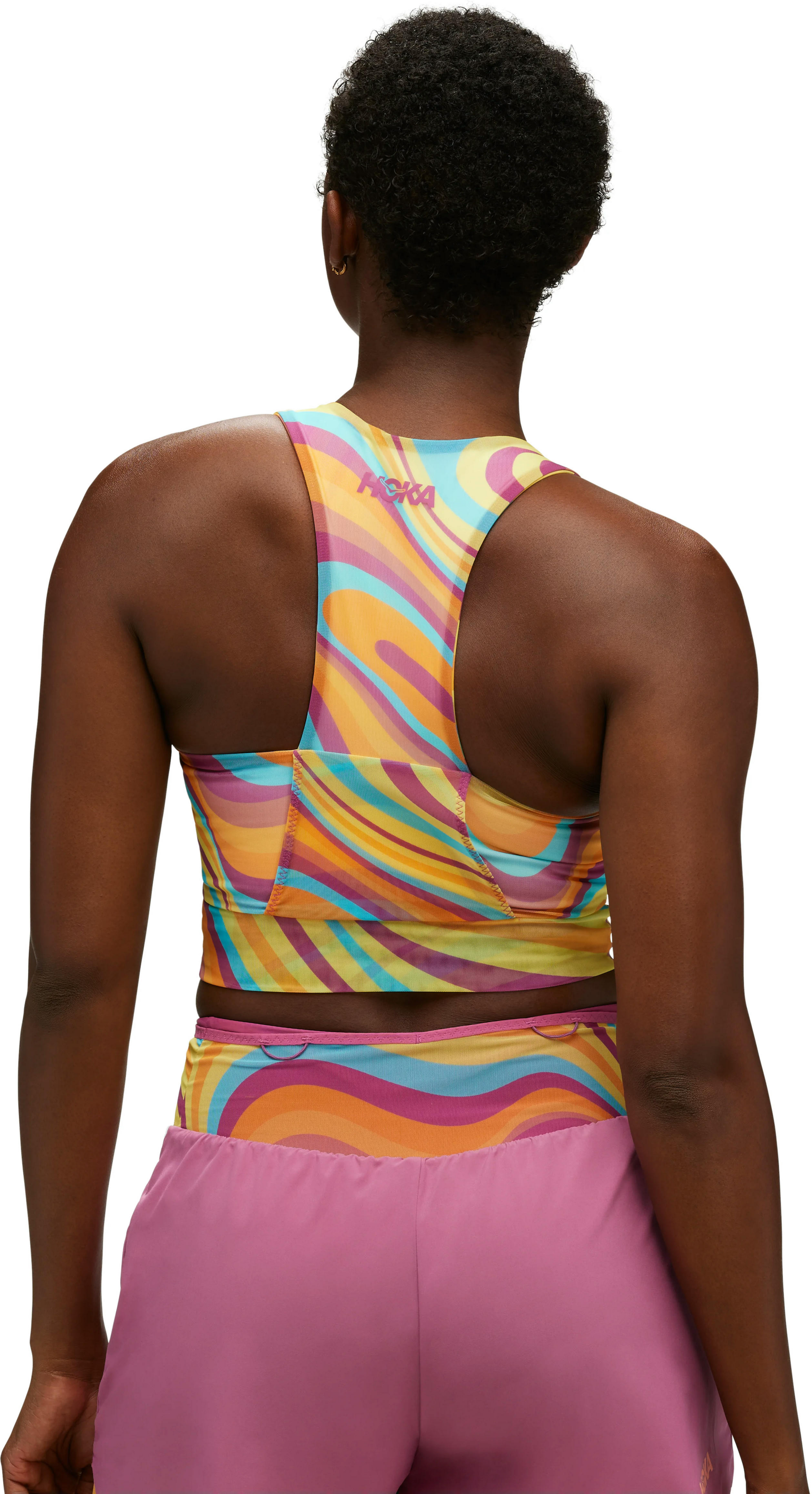 Топ HOKA (1151086) RACE DAY BRA PRINT 2024 TRLT M мультиколорфото2