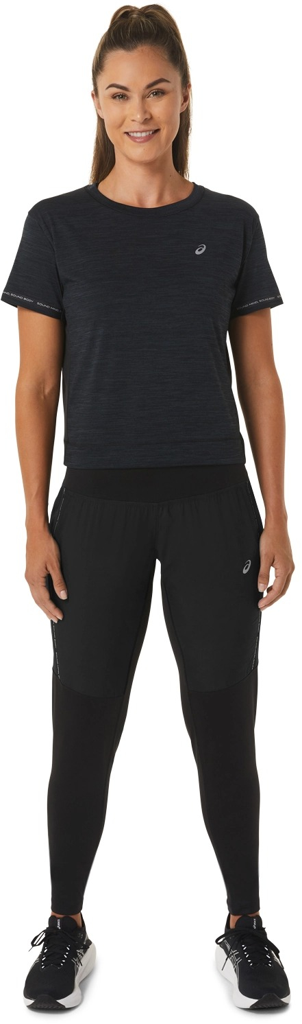 Штаны для бега Asics ( 2012C746 ) RACE PANT 2023 001 BLACK/BLACK M черный фото 7