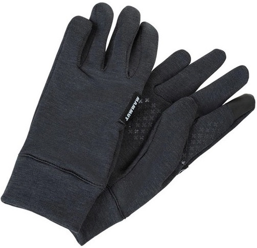 Перчатки Mammut ( 1190-00300 ) Wool Glove 2022 black melange 10 черный фото 2