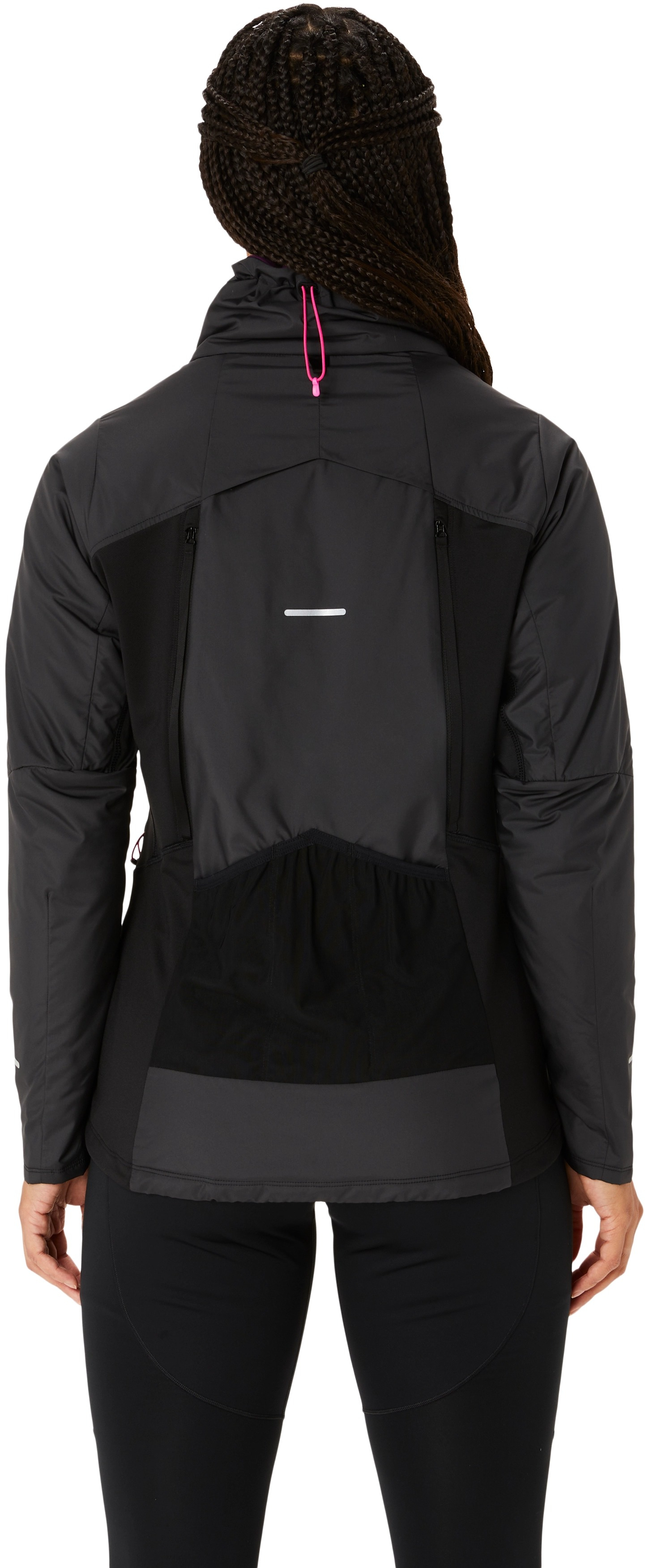 Куртка для бігу Asics ( 2012C855 ) WINTER RUN JACKET 2024 PERFORMANCE BLACK XL чорнийфото2