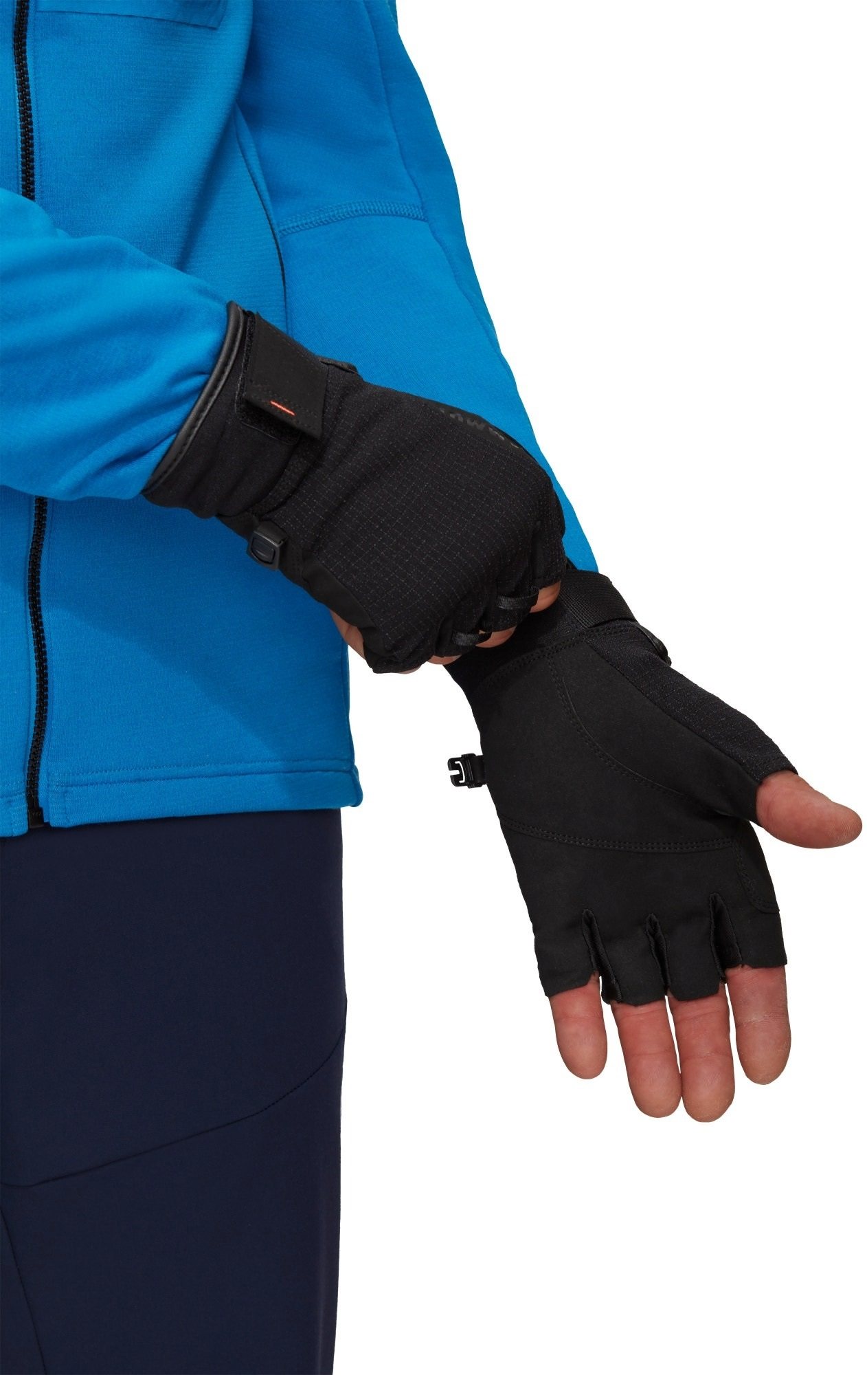 Рукавички Mammut ( 1190-00240 ) Pordoi Glove 2023 black 8 чорнийфото3