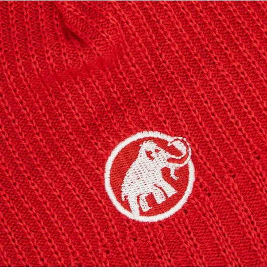 Шапка Mammut ( 1191-01542 ) Sublime Beanie 2021 magma One size красный фото 3