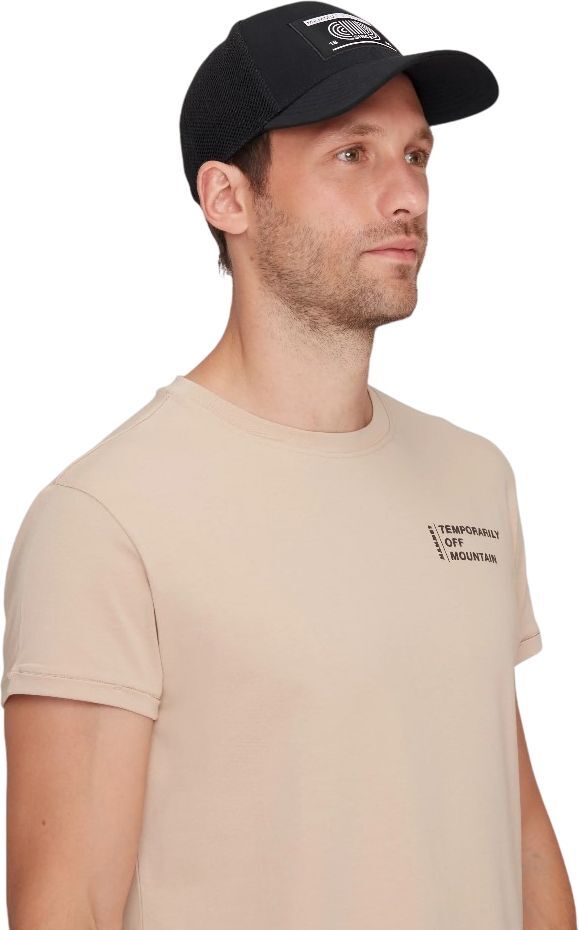 Кепка Mammut ( 1191-01770 ) Baseball Mesh Cap 2024 black S-M черный фото 3