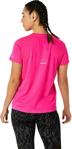 Футболка для бега Asics ( 2012C938 ) LITE-SHOW SS TOP 2024 PINK GLO XS розовый фото 2