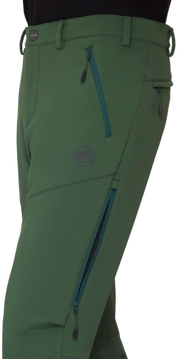 Штаны для туризма Mammut ( 1021-00290 ) Winter Hiking SO Pants 2024 Woods 52 зеленый фото 5