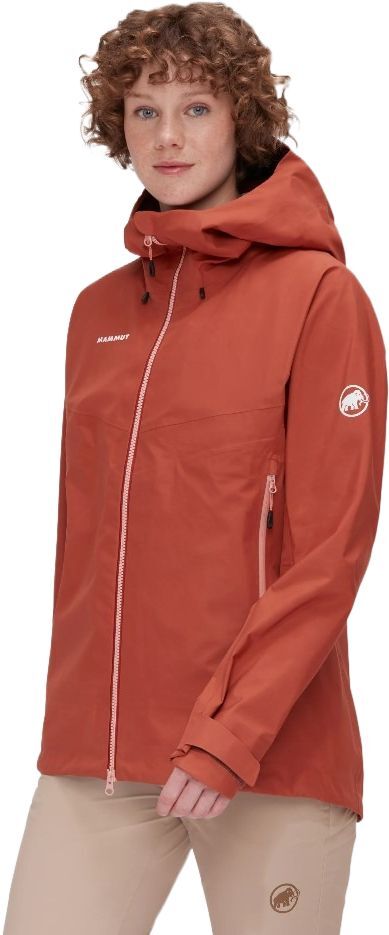 Куртка для туризму Mammut ( 1010-30161 ) Crater IV HS Hooded Jacket Women 2024 brick S помаранчевийфото
