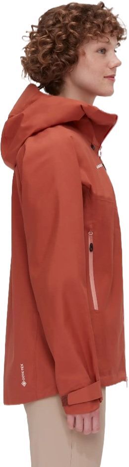 Куртка для туризму Mammut ( 1010-30161 ) Crater IV HS Hooded Jacket Women 2024 brick S помаранчевийфото
