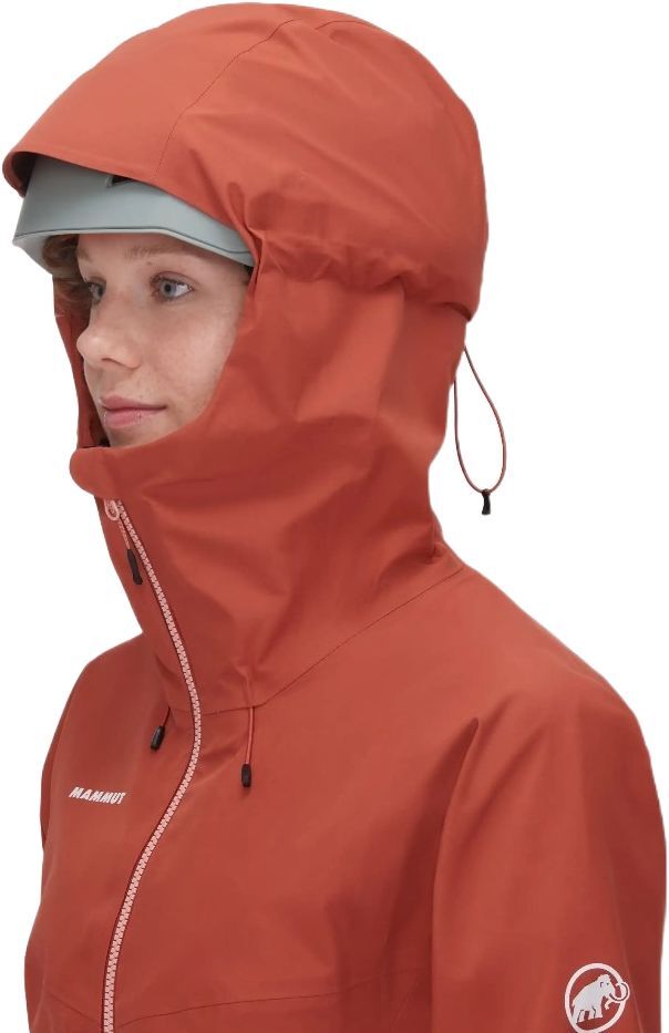 Куртка для туризму Mammut ( 1010-30161 ) Crater IV HS Hooded Jacket Women 2024 brick S помаранчевийфото