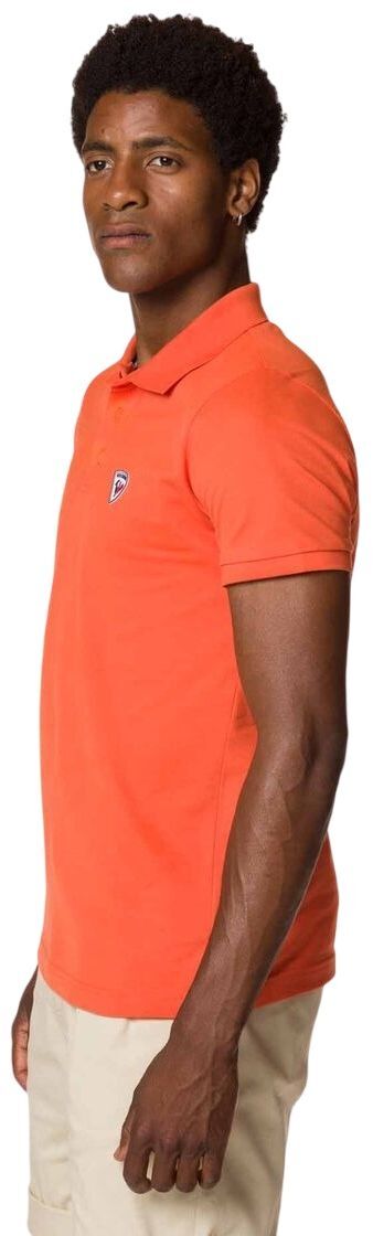Футболки поло ROSSIGNOL ( RLKMY01 ) LOGO POLO 2024 432 M помаранчевийфото