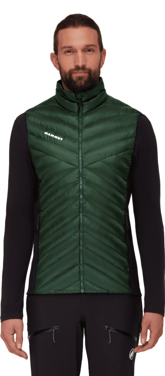 Жилетка мужская Mammut ( 1013-02031 ) Albula IN Hybrid Vest 2024 Woods-Black L зеленый фото 2