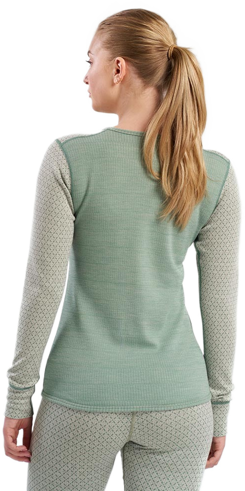 Термолонгслив Devold ( GO 339 227 A ) KVITEGGA MERINO 230 2024 WHITE L мятный фото 4