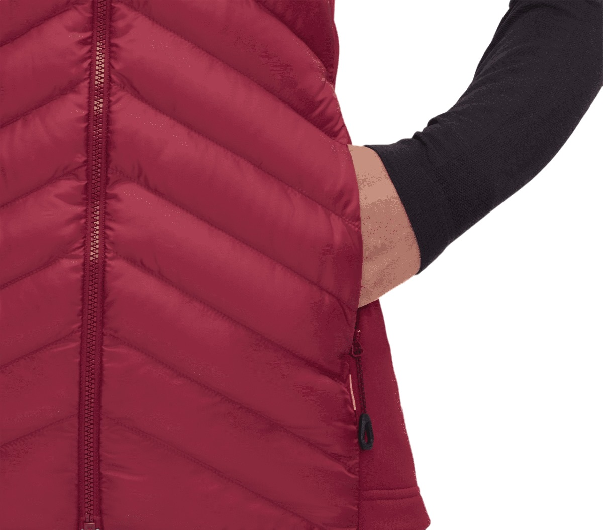 Пуховий жилет Mammut ( 1013-02041 ) Albula IN Hybrid Vest 2024 Blood Red L червонийфото5