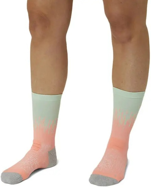 Шкарпетки Asics ( 3013A977 ) PERFORMANCE RUN SOCK CREW 2024 BRIGHT SUNSTONE / MINT TINT III (43-46) рожевийфото4