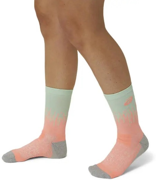 Шкарпетки Asics ( 3013A977 ) PERFORMANCE RUN SOCK CREW 2024 BRIGHT SUNSTONE / MINT TINT III (43-46) рожевийфото5