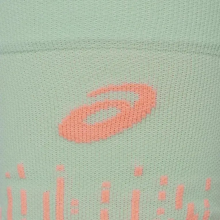 Шкарпетки Asics ( 3013A977 ) PERFORMANCE RUN SOCK CREW 2024 BRIGHT SUNSTONE / MINT TINT III (43-46) рожевийфото3