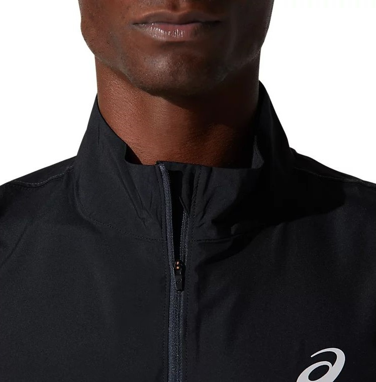 Куртка для бігу Asics ( 2011C344 ) CORE JACKET 2024 001 BLACK 2XL чорнийфото2